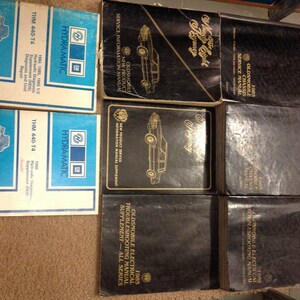 1985 GM Olds Calais Firenza Ninety Eight Cutlass Ciera Service Shop Manual Set