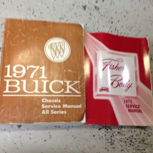 1971 Buick Centurion Electra Gs Skylark Lesabre Riviera Service Repair Manual Se