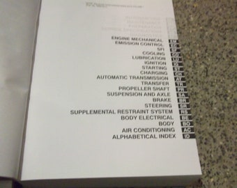 1993 Lexus SC 400 Shop Service Repair Manuals Engine Drivetrain OEM 1993 Lexus SC 400 Shop Service Repair Manuals Engine Drivetrain OEM