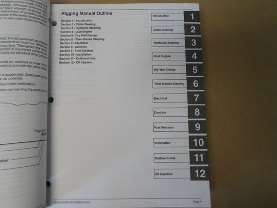 2001 Mercury Outboard Rigging Technicians Guide 3… - image 3