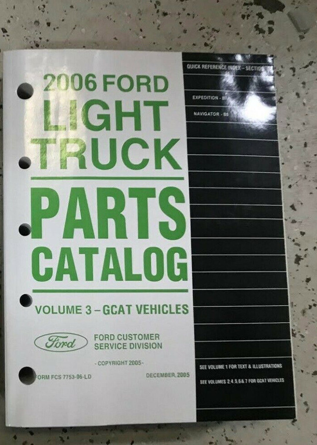 2006 Ford Expedition & Lincoln Navigator Parts Catalog Manual Oem Etsy