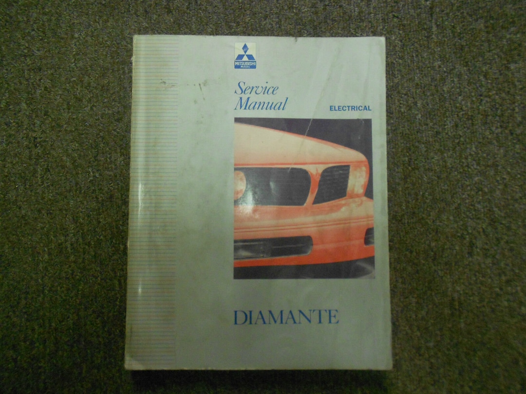 1992 1995 Mitsubishi Diamante Service Repair Shop Manual Factory 92 95 Oem Vol 2 - Etsy