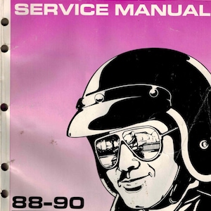 1988 1989 1990 Honda SA50 Elite 50 LX Servicereparatiewerkplaatshandleiding OEM 61GS702