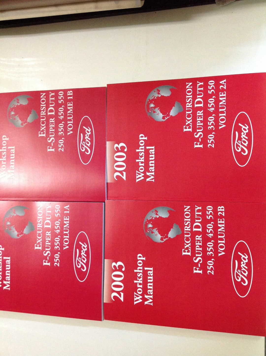 2003 Ford Truck Excursion F250 350 450 550 Service Shop Repair Manual