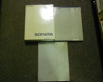 1989 Hyundai Sonata Service Repair Shop Manual Set Factory Oem Book 89 Hyundai