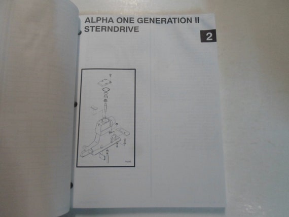 1997 Mercruiser Technicians Handbook Sterndrive U… - image 8