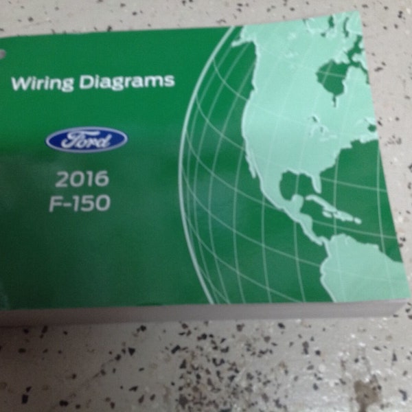 2016 Ford F-150 F150 Truck Wiring Diagrams Service Repair Shop Manual Ewd