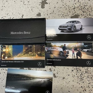 2021 Mercedes Benz E Class Sedan Owner Owners Operators Manual Set Oem