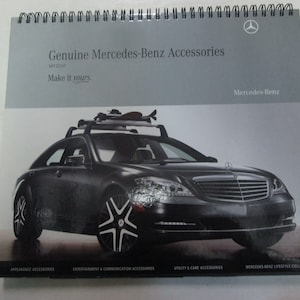 2010 Mercedes Benz B C Cla Cls E Gl Gla Glk M S Sl Genuine Accessories Manual **