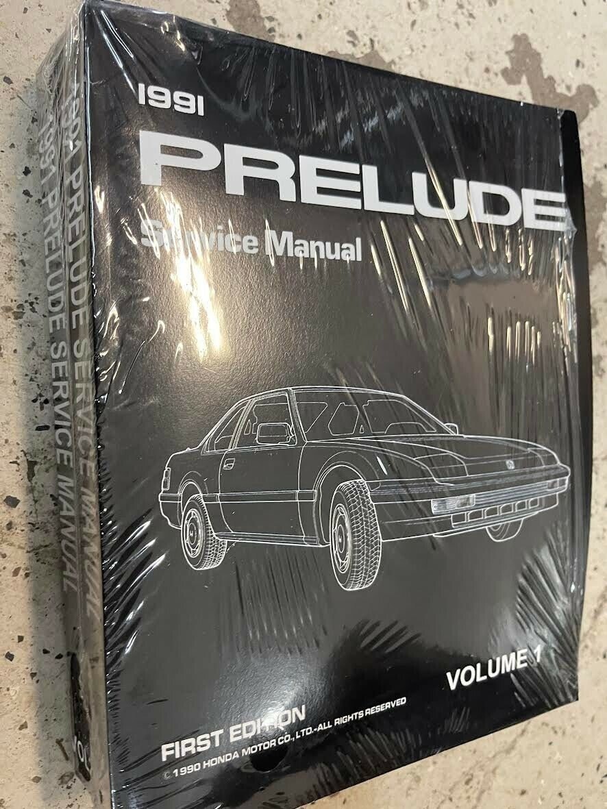 Honda Prelude Service Manual - Etsy