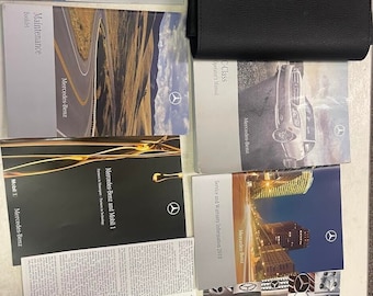 2010 Mercedes Benz C250 C 250 C300 C 350 63 Class Owners Operators Manual Set