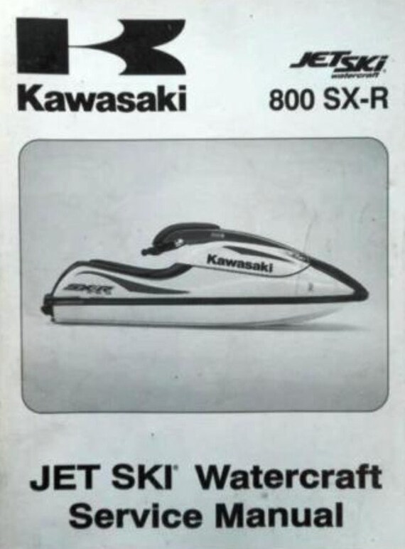 2003 Kawasaki 800 SX-R Jet Ski Watercraft Service 