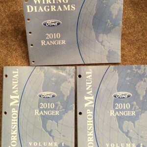 2010 Ford Ranger Truck Service Shop Repair Workshop Manual Set W Ewd + Oem