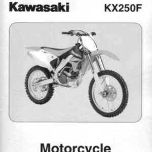 2006 Kawasaki Kx250f Kx 250 F Service Reparatur Werkstatt Handbuch Oem