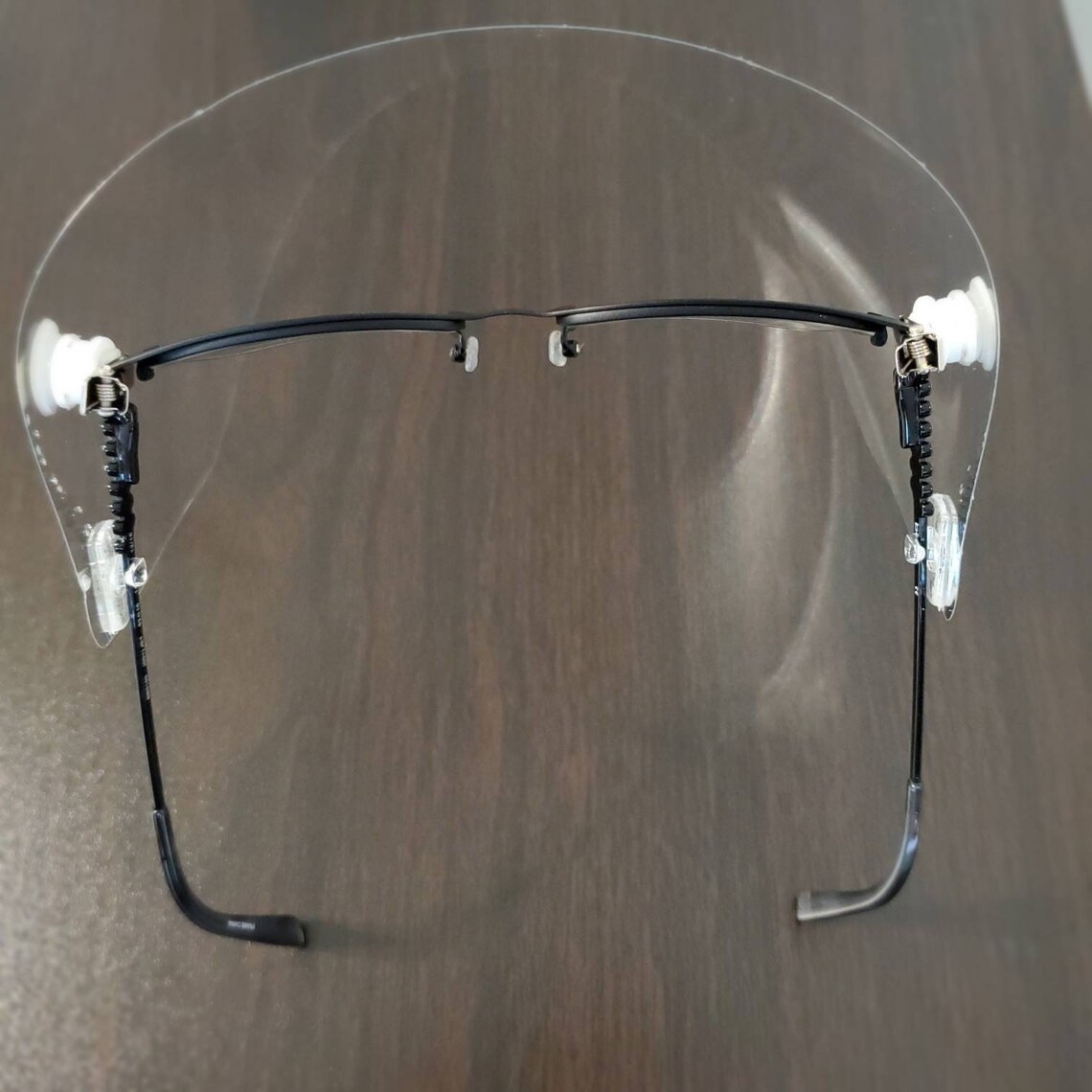 Clipon Face Shield for Glasses or Hats Easy Etsy UK