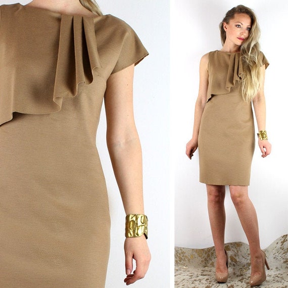 dark beige dress