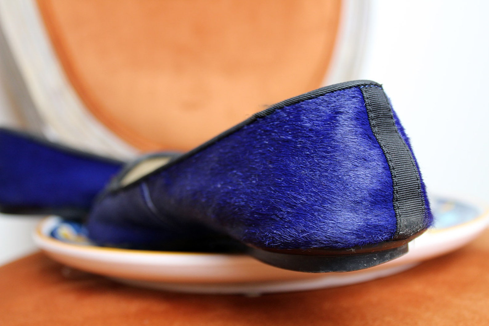 90s dkny designer flats/pony skin royal blue ballet flat shoes/embellished black studded flats/furry cowhide slip on unique mocc 90s dkny designer flats/pony skin royal blue ballet flat shoes/embellished black studded flats/furry cowhide slip on unique mocc