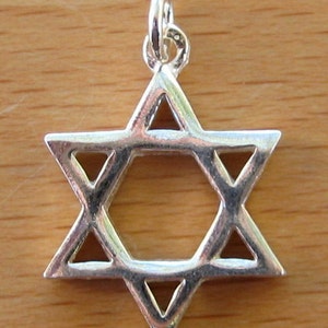 Sterling Silver Star of David Pendant