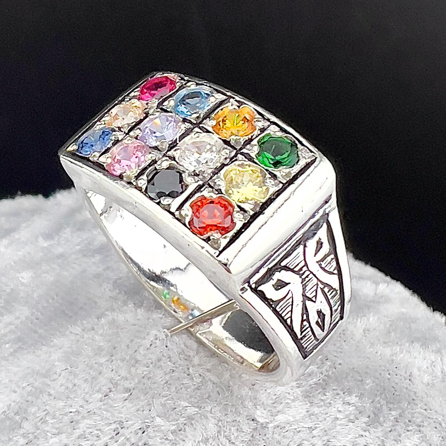 Twelve Tribes Ring// Aaron's Breastplate of Decision//judaica - Etsy