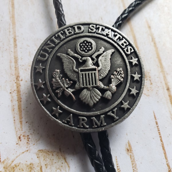 NEW for 2023 Larger Army Bolo Tie