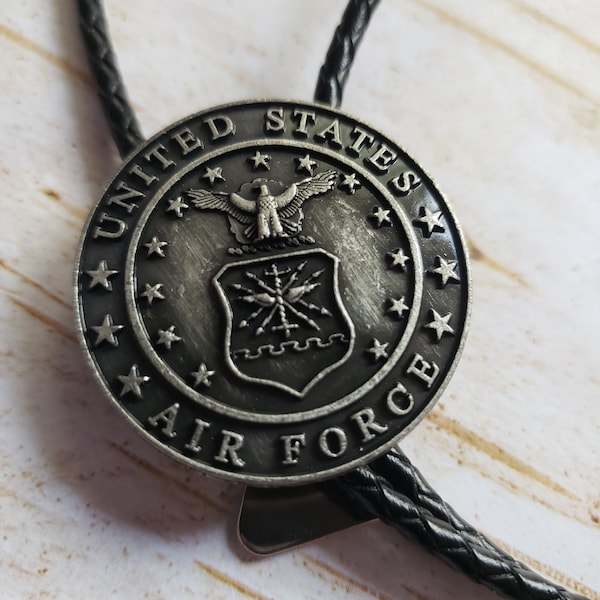 NEW for 2023 Larger Air Force Bolo Tie