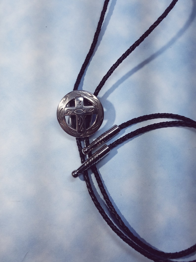 NEW Christian Cross Bolo Tie Etsy