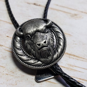 NEW for 2021! Buffalo Bolo Tie