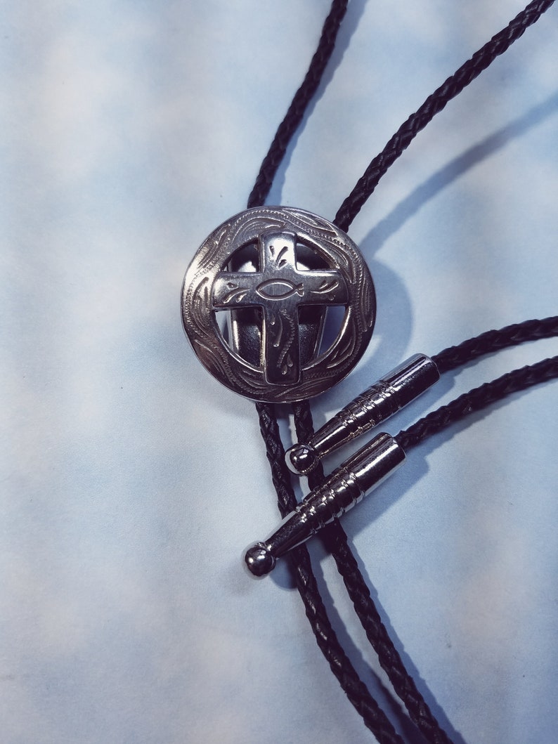 NEW Christian Cross Bolo Tie Etsy