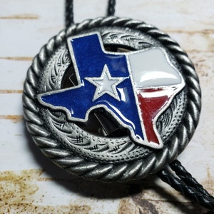 NEW for 2022 Two inch State of Texas Bolo
