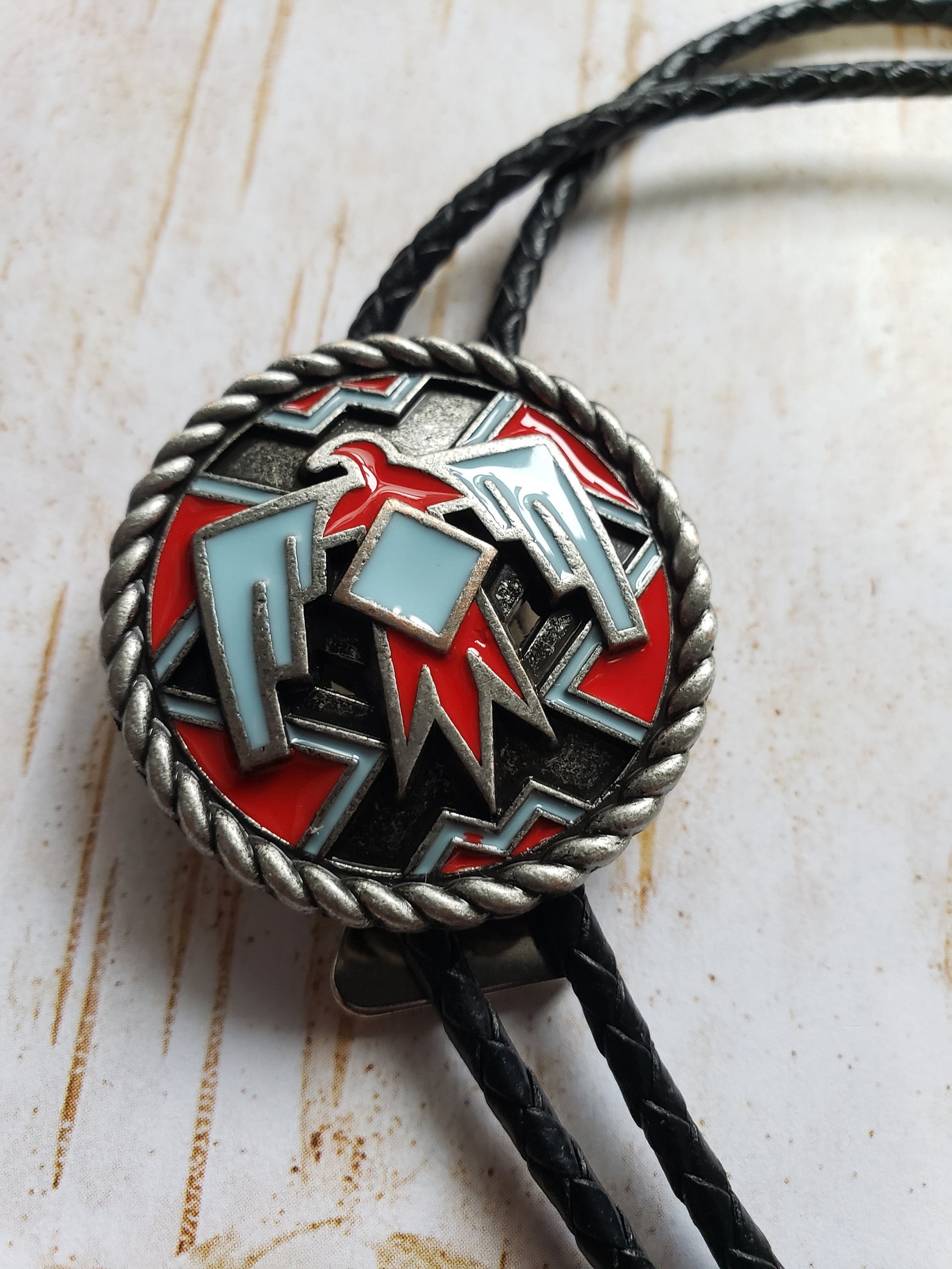 NEW for 2021 Colored Thunderbird Bolo Tie | Etsy