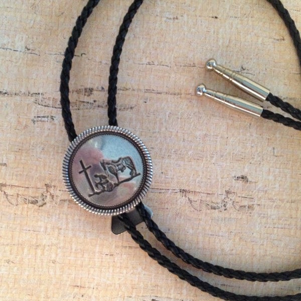 Christian Bolo Tie Etsy