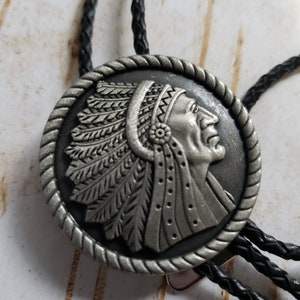 NEW for 2022 Indian Chief # 1 Bolo Tie