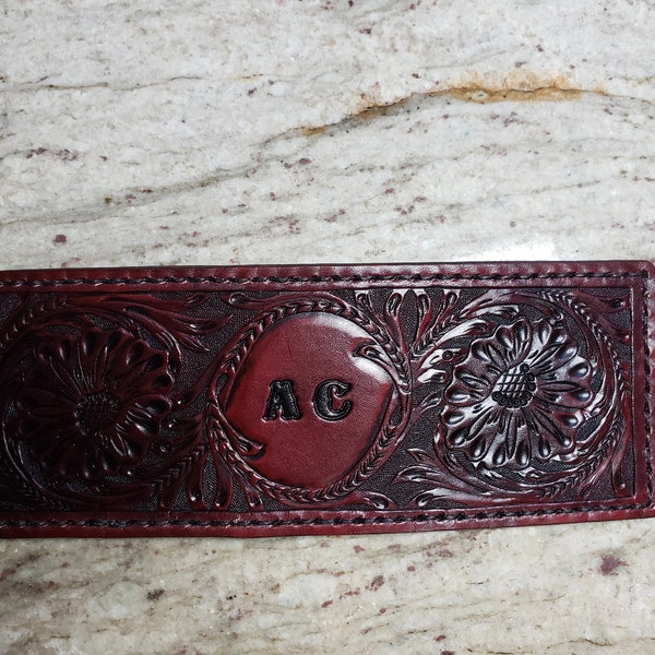 Hand Tooled Wallet - Etsy