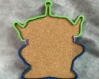 Custom Disney Pin Board - Toy Story Green Alien *Mini* Board