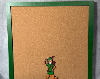 Custom Disney Pin Board - Robinhood - Hand Painted