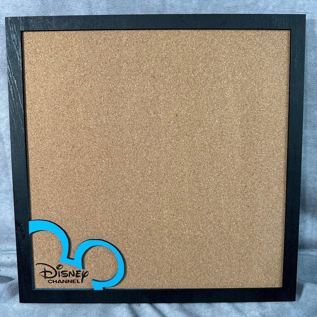 Custom Disney Pin Board - Disney Channel - Wood Frame - Etsy