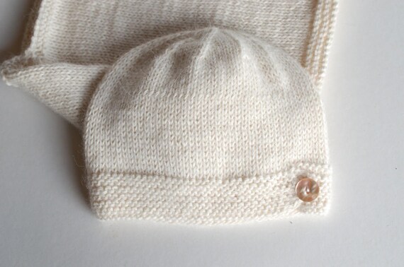 baby alpaca beanie