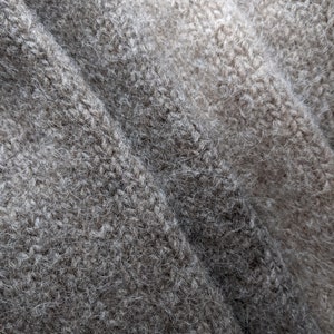 Jambières en laine islandaise naturelle Big Thick Warmest Jambières feutrées tricotées 100% laine biologique image 4