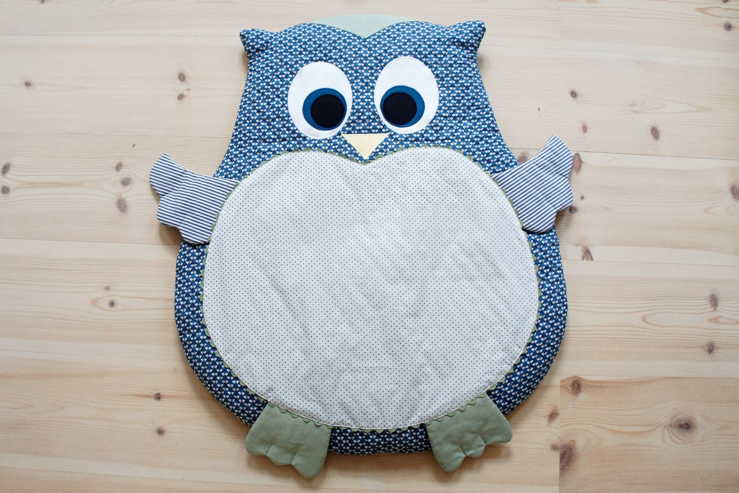 Owl Baby Mat / Play Mat / Floor Cushion DIY Tutorial PDF | Etsy