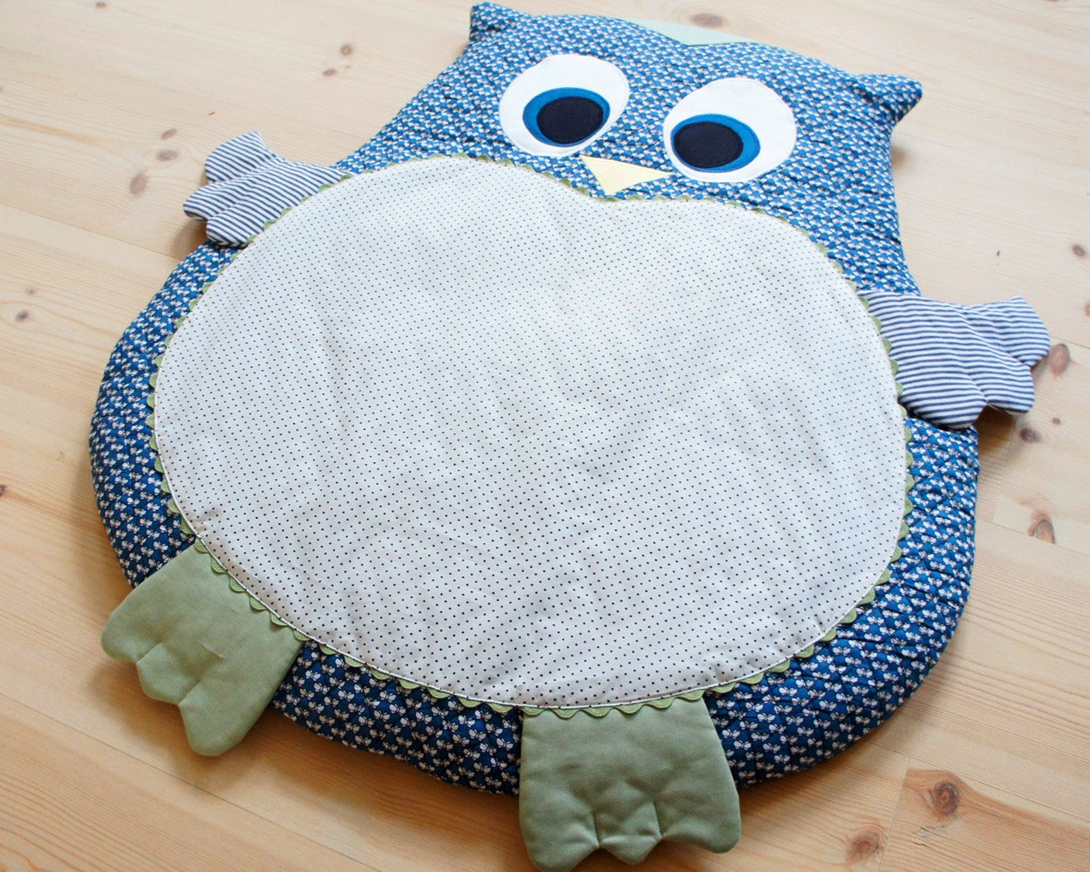 Owl Baby Mat / Play Mat / Floor Cushion DIY Tutorial PDF Etsy