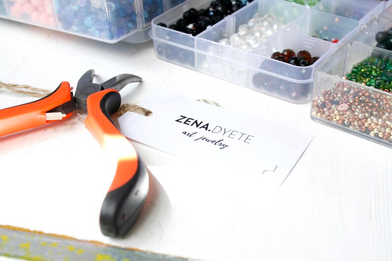 Statement Rope Necklace Black Mustard Tourquise Colored Etsy