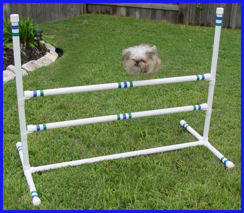 Dog Agility Single Double Bar Jump AKC Size Superior
