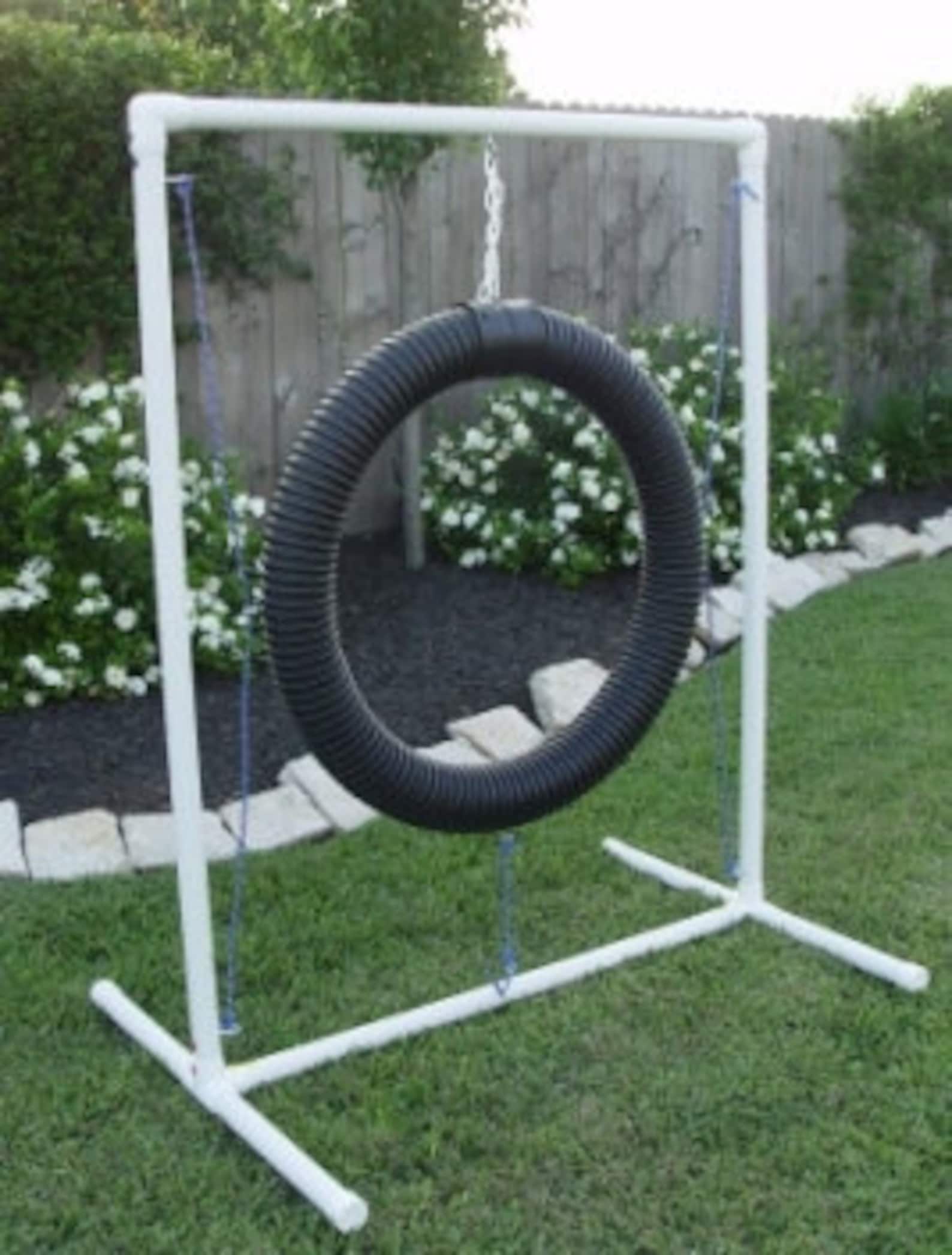 Dog Agility Tire Jump Made From Superior Grade PVC. AKC Etsy