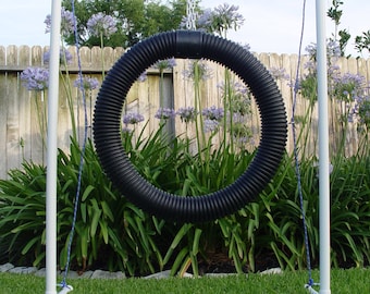 Dog Agility Tire Jump - Made from Superior Grade PVC.  AKC regulation size.  Easy assembly.