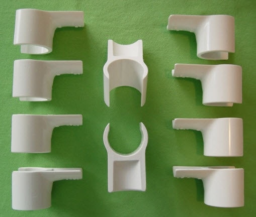 Dog Agility Equipment Jump Cups. Set of 10 - 1" jump cups - Made to AKC regulations! - By Weave-Poles