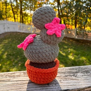 Cactus plant | Crochet plant | Home decor | Ready to ship | Plushie | Kawaii Cactus Plush | Perfect gift