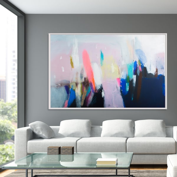 abstract art print, extra large abstract art, wall art large print, modern abstract oil painting