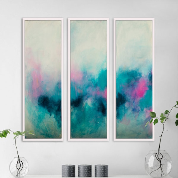 Teal Hot Pink Etsy