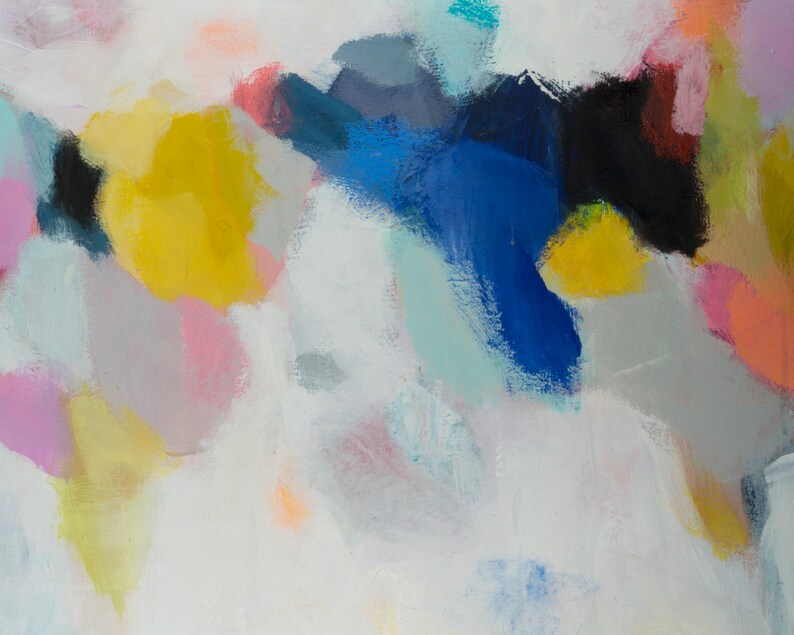 Set of 2 Extra Large Colorful Prints Acrylic Abstract Etsy