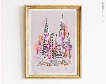 ニューヨークのストリート画、ニューヨークのアート、一方通行の絵